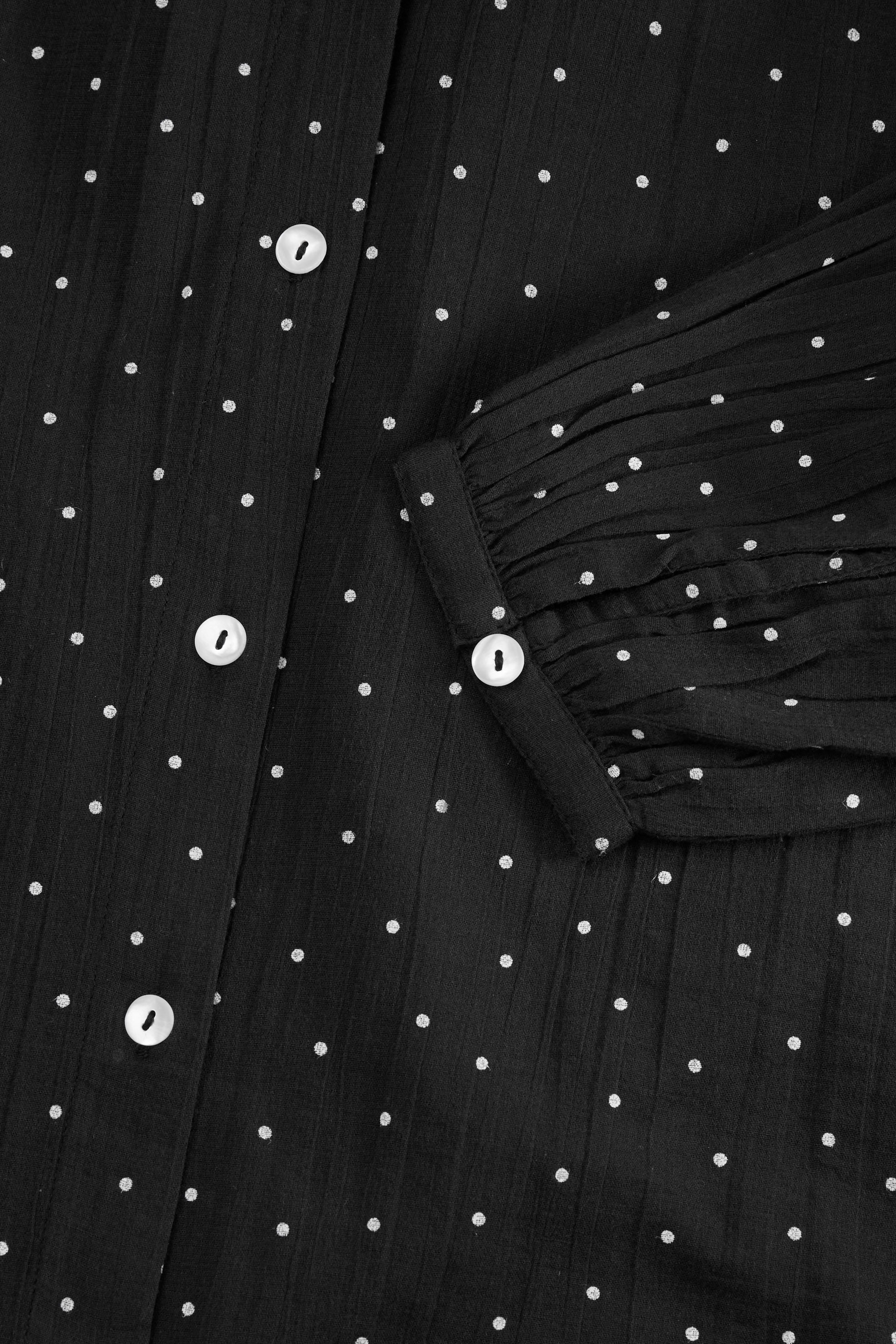 Skall Studio Hannah shirt Shirt Black/White dot